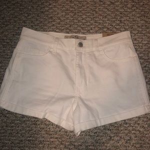 Brand new Hollister white shorts!